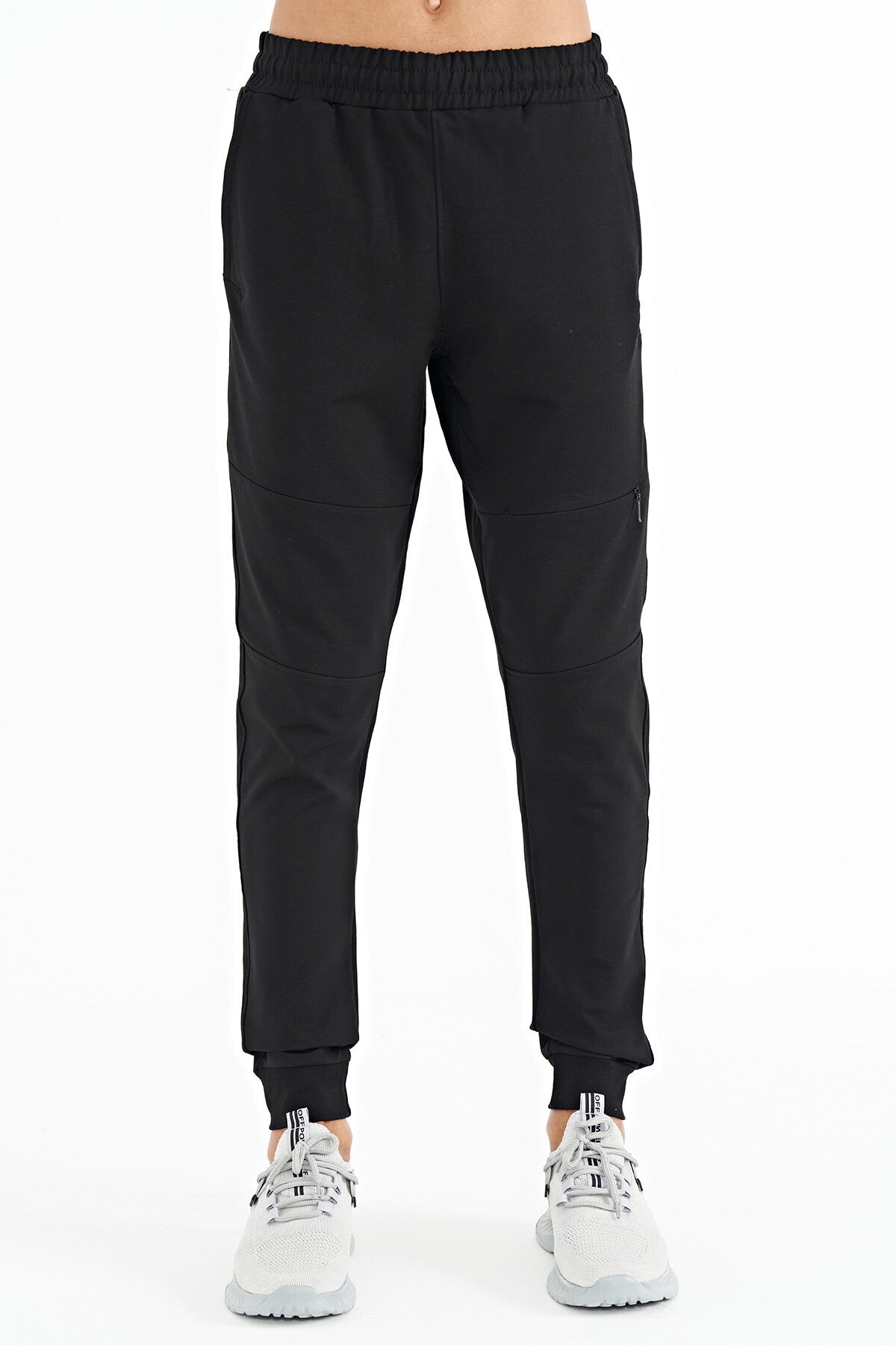 <tc>Pantalon de survêtement jogger homme avec poches dissimulées au niveau des genoux, coupe standard - 84958</tc>