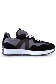 Baskets sport homme à lacets avec détail talon liège -89095 - Justyol