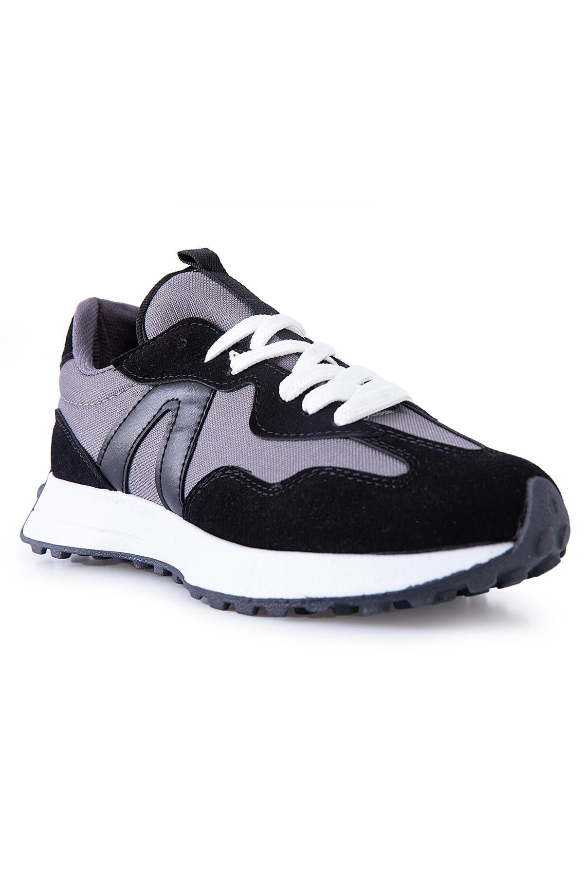 mantar topuk detayli bağcikli erkek spor ayakkabi - 89095 - Justyol
