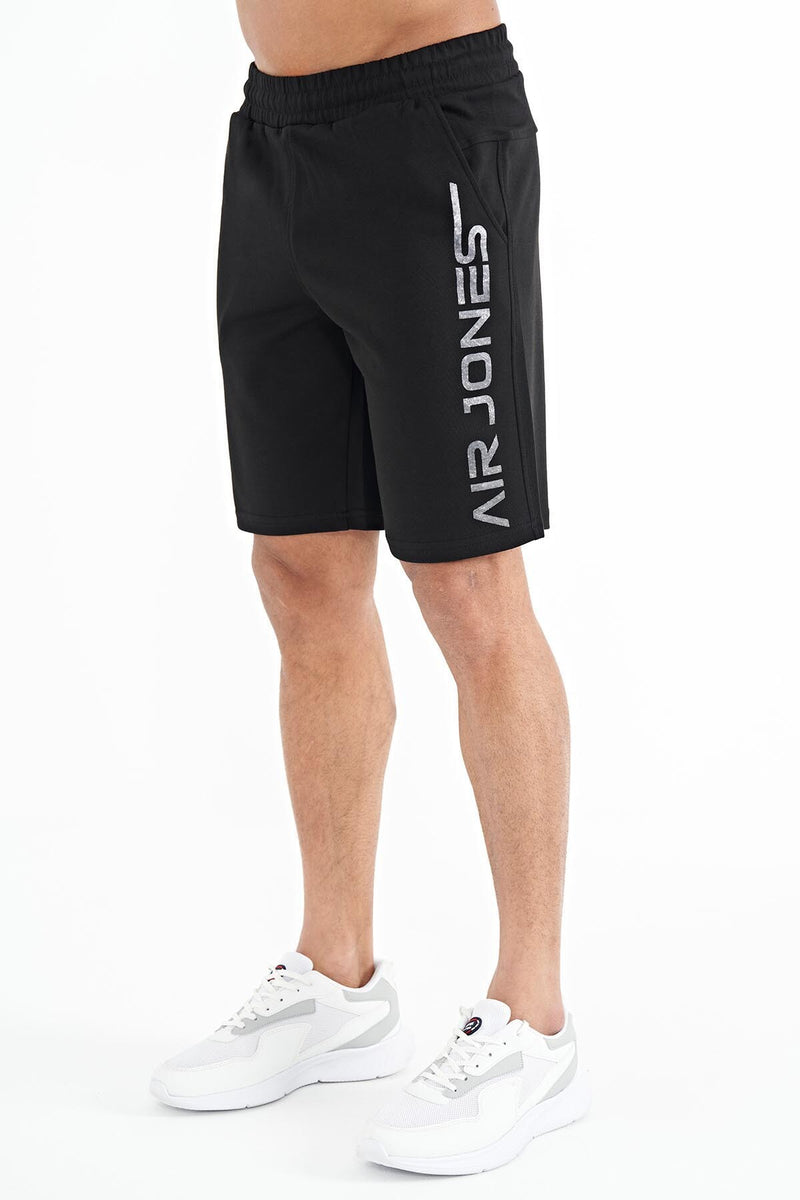 Short homme avec impression sur les côtés et taille élastique