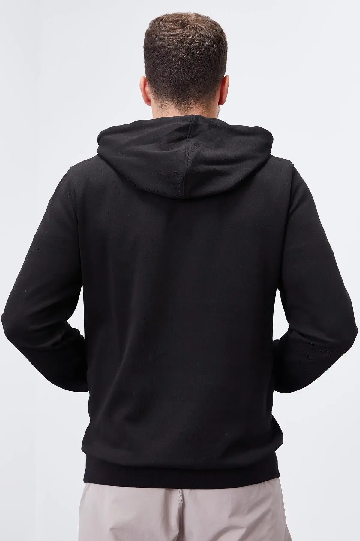 Sweat à capuche homme coupe standard avec broderie - 87887 - Justyol