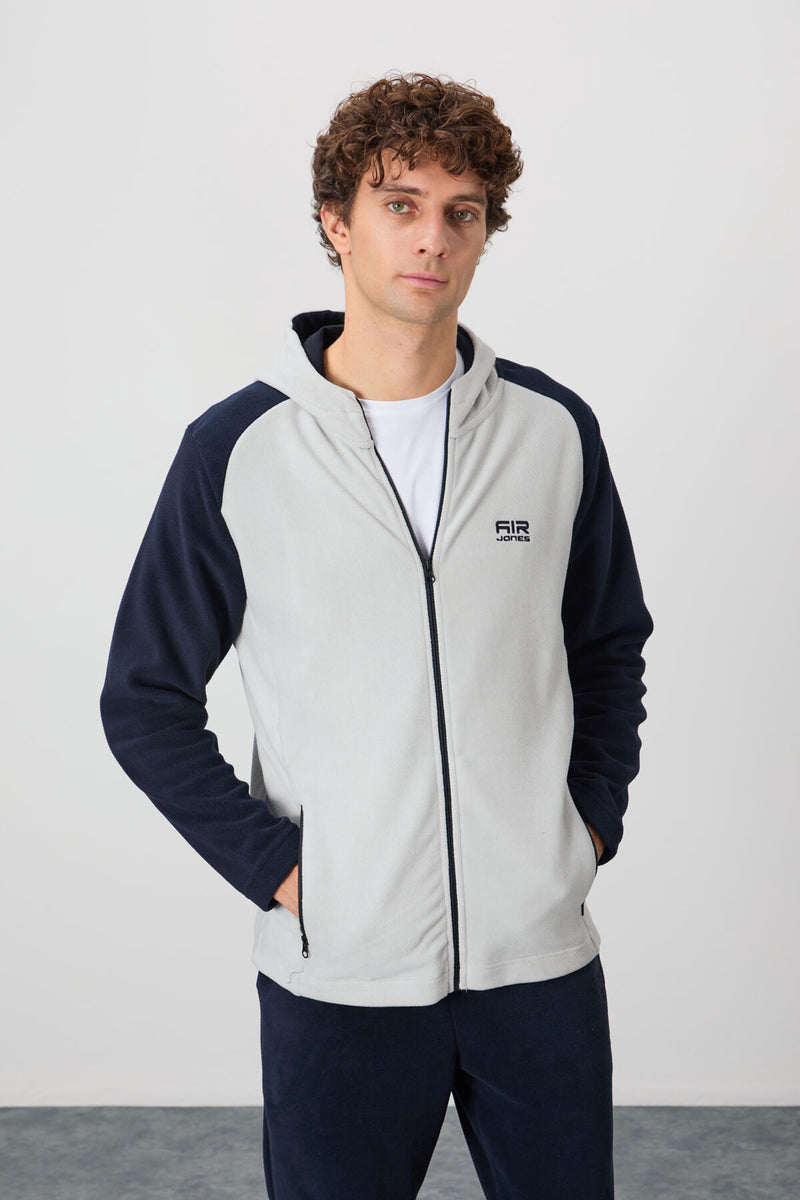 <tc>سويت شيرت رجالي رياضي مريح - مزود بسحاب وغطاء للرأس - 88313</tc>