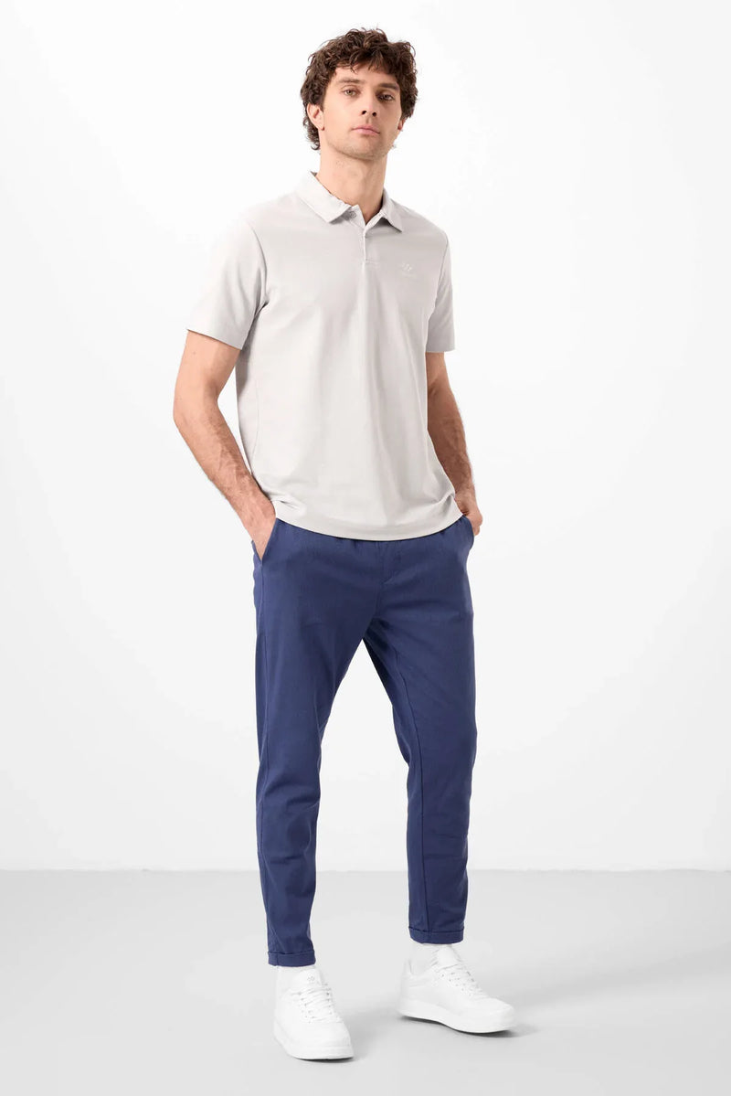 pantalon chino homme léger extensible coupe standard- 82178
