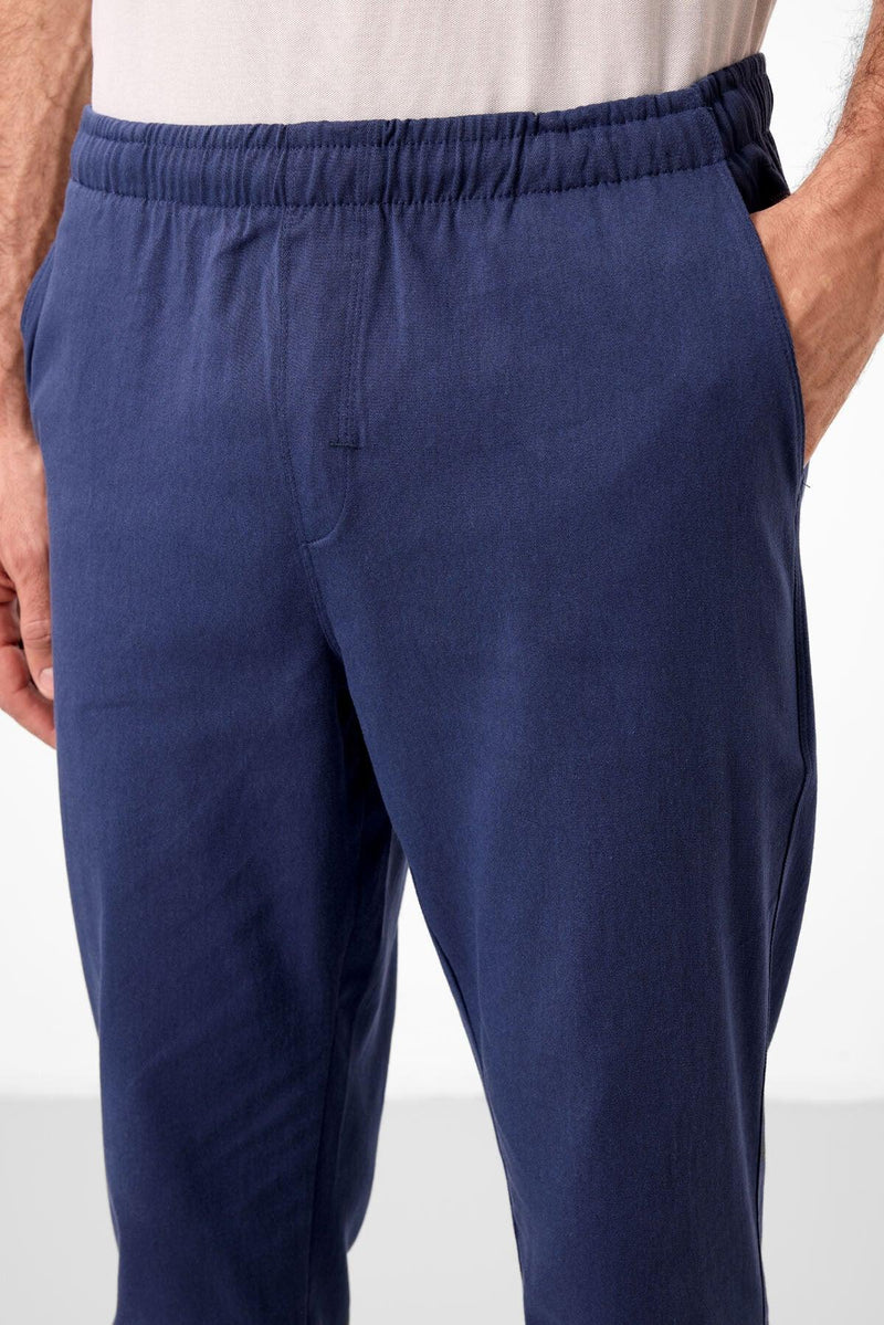 pantalon chino homme léger extensible coupe standard- 82178