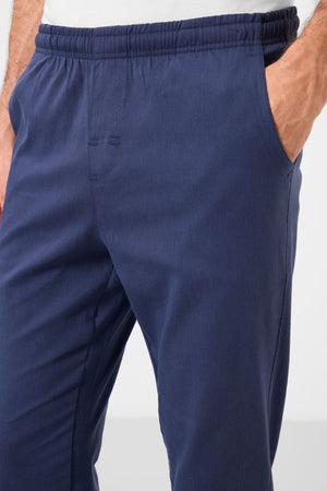 standart fit dokuma hafif esnek chino erkek pantolon - 82180 - Justyol