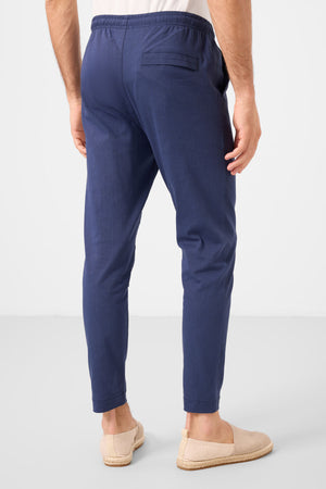 standart fit dokuma hafif esnek chino erkek pantolon - 82180 - Justyol