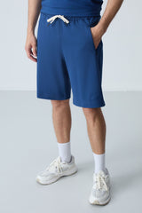 <tc>Short Basique Homme en Coton Épais à Texture Douce, Coupe Standard - 81276</tc>