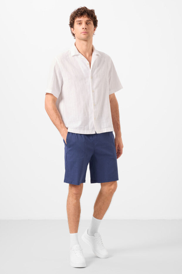 Short chino homme léger et extensible – coupe standard casual - 81292