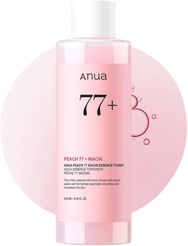 ANUA PEACH 77% NIACIN ESSENCE TONER 250ML_GLB Beauty Station