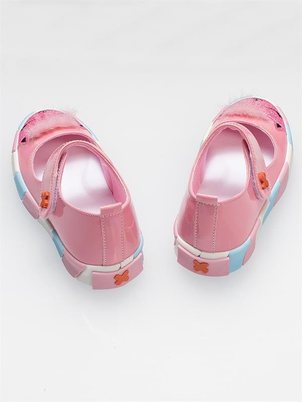 rugan simli 3d kiz babet sneakers - Justyol