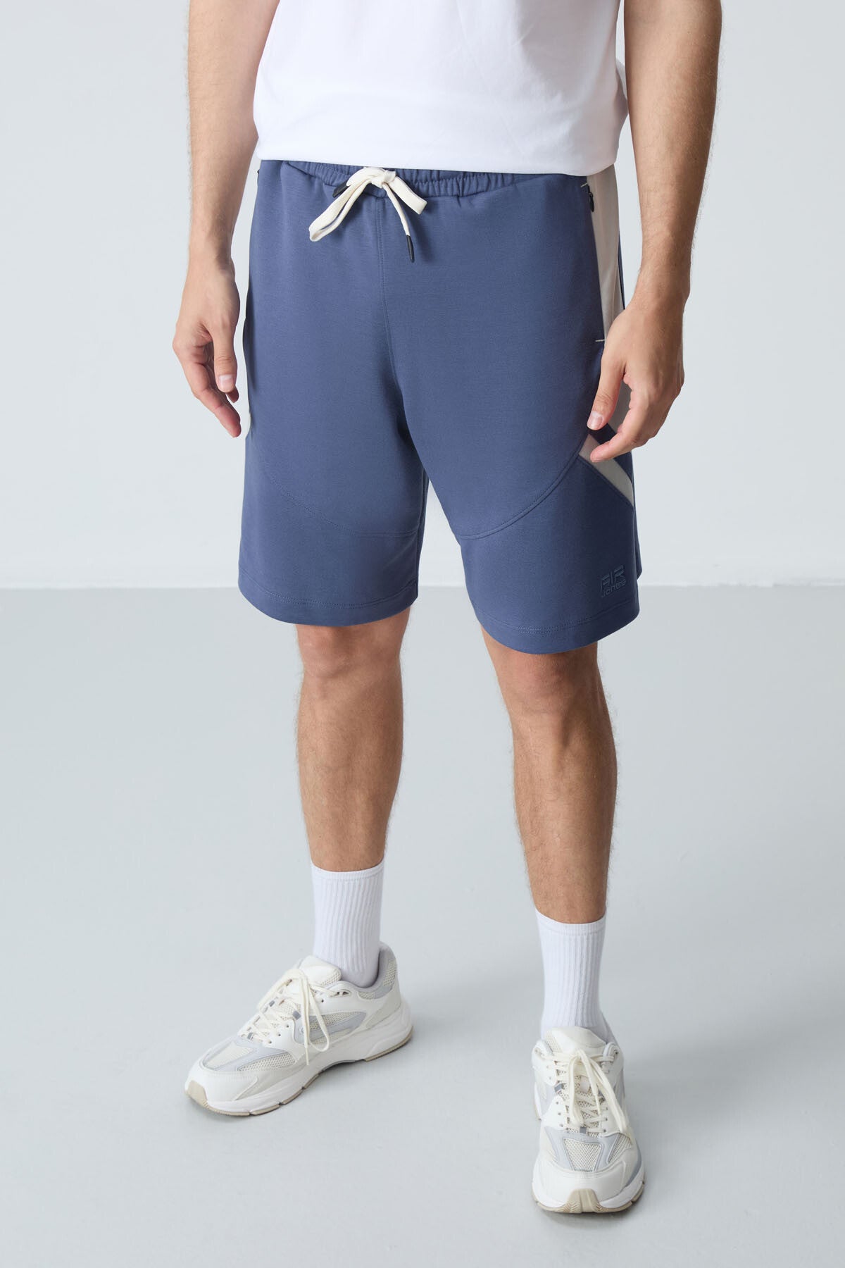 <tc>Short Basique Homme en Coton Épais à Texture Douce, Coupe Standard - 81281</tc>