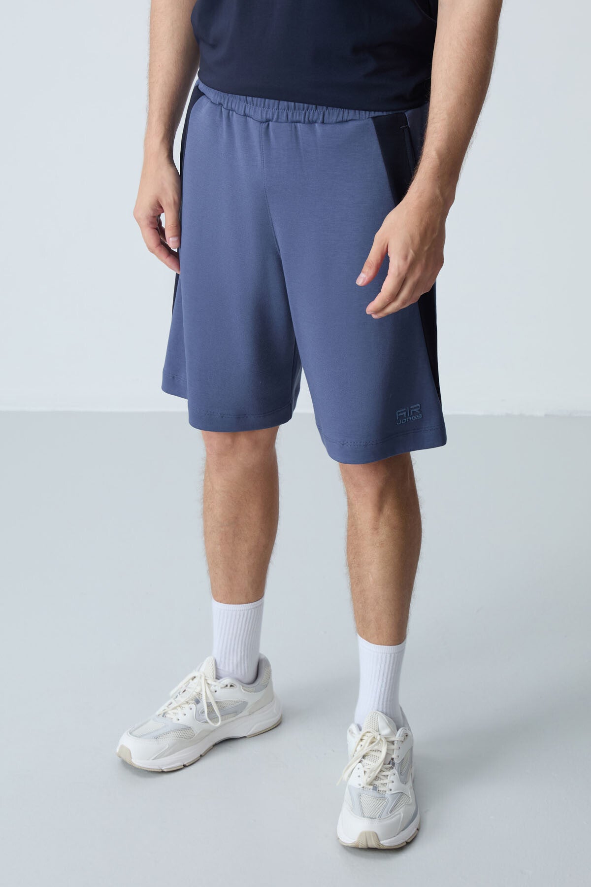 <tc>Short Basique Homme en Coton Épais à Texture Douce, Coupe Standard - 81280</tc>