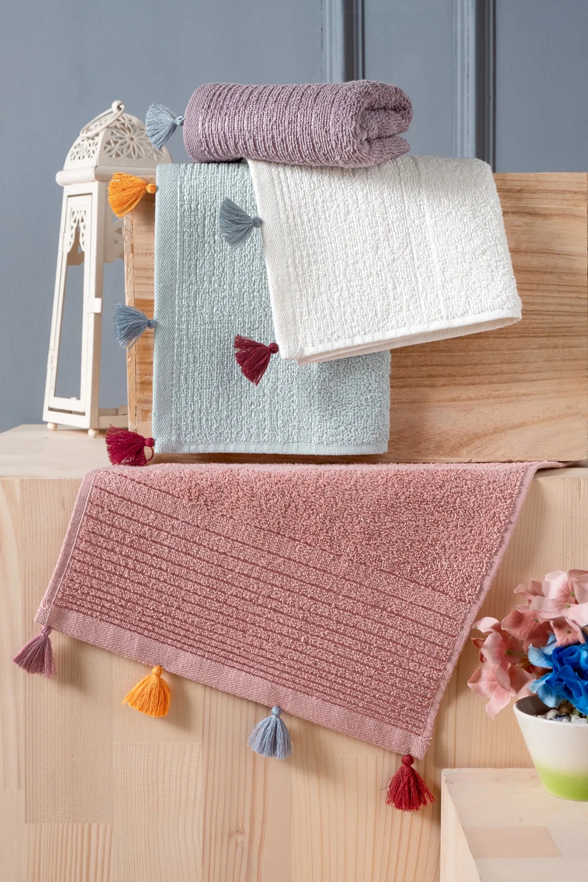 Pierre Cardin 4'lü El Havlusu Noya Pierre Cardin