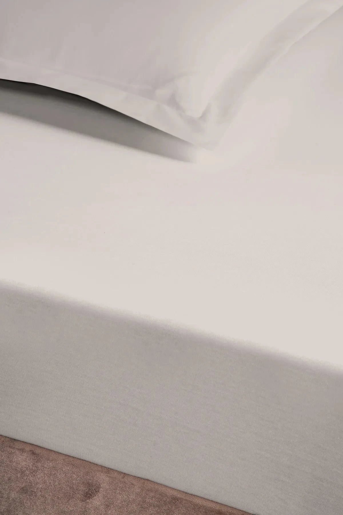 Pierre Cardin Pamuk Lastikli Çarşaf 160x200 Bej Pierre Cardin