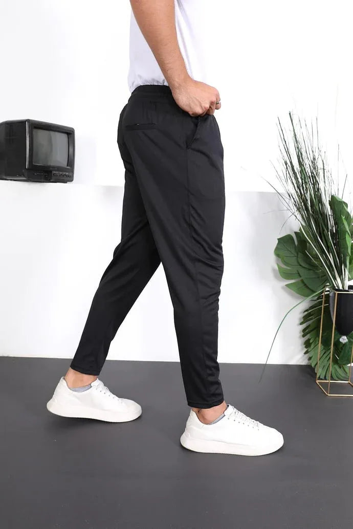 pantalon lin homme bandes premium - Justyol