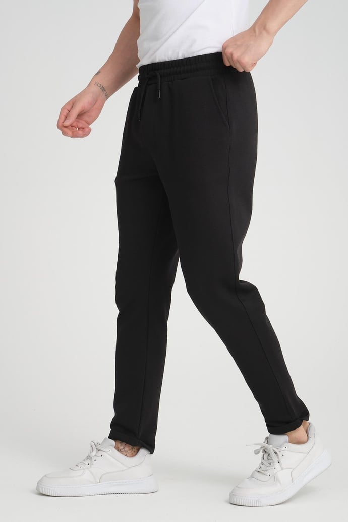 premium oxford örme duble paça erkek pantolon - Justyol