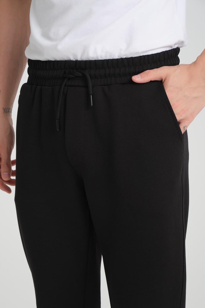 premium oxford örme duble paça erkek pantolon - Justyol