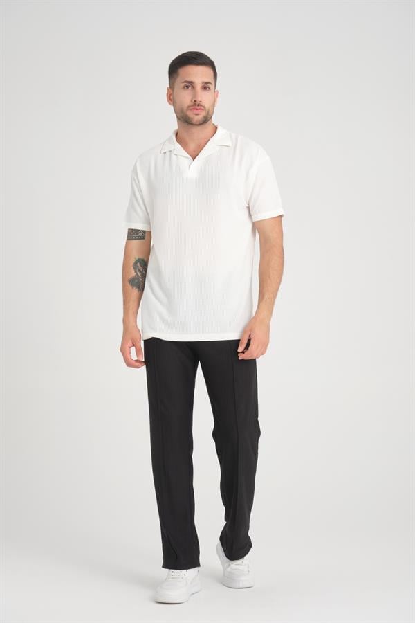 premium v yaka oversize fitilli t - Justyol