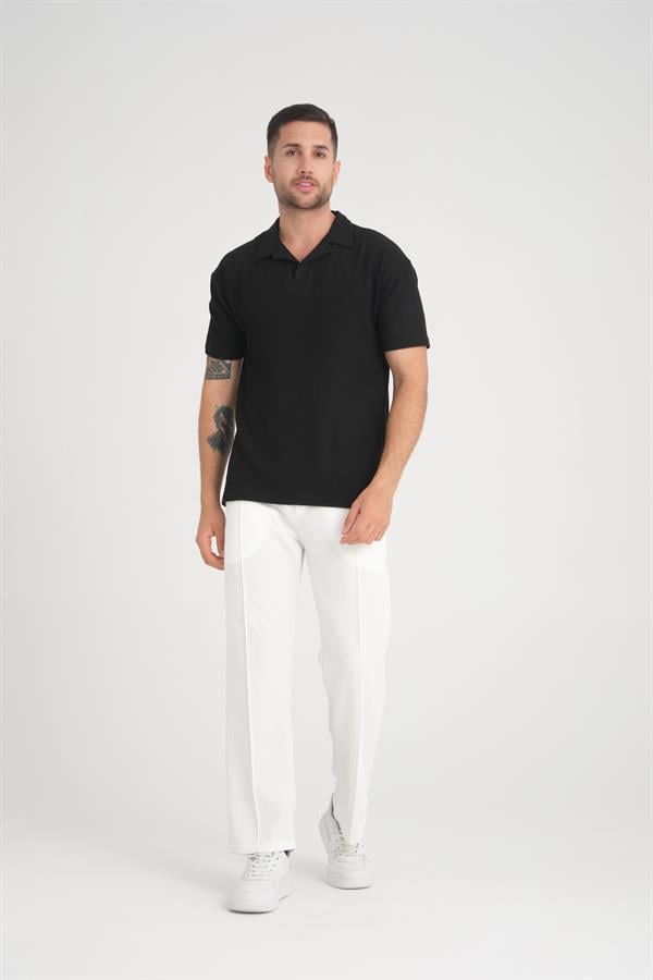 premium v yaka oversize fitilli t - Justyol