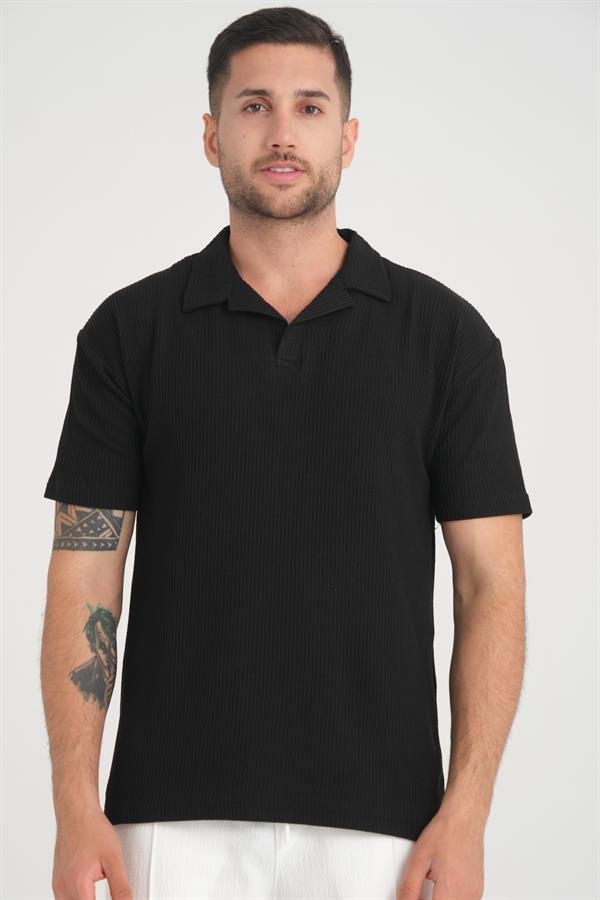 premium v yaka oversize fitilli t - Justyol