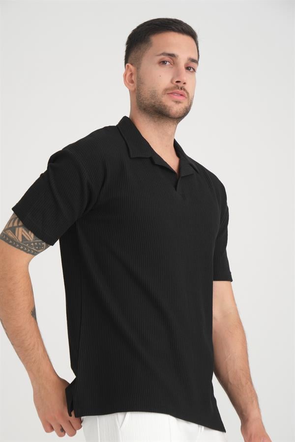 premium v yaka oversize fitilli t - Justyol