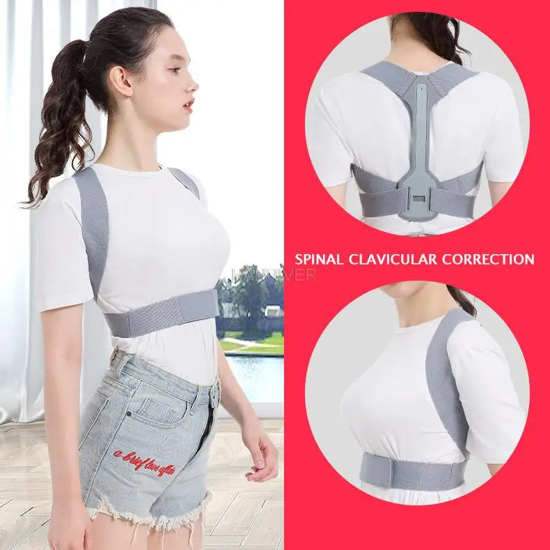 Correcteur de Posture Réglable pour Dos et Épaules