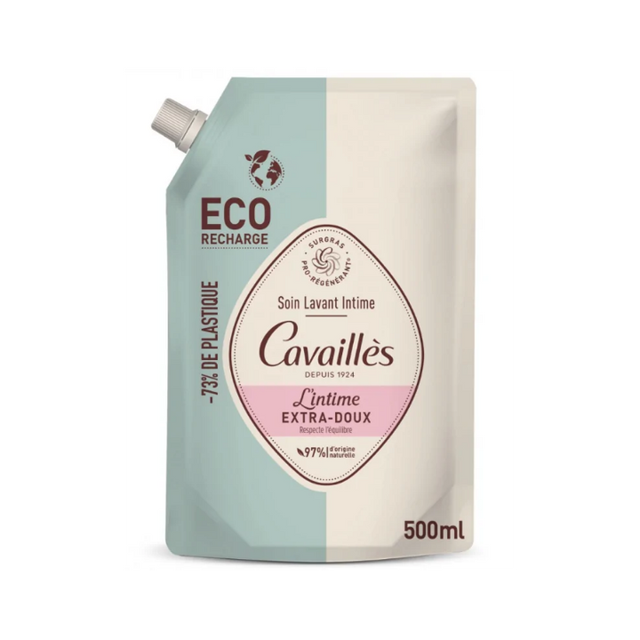 RC ECO RECHARGE 500 ML RC SOIN NATUREL TOILETTE INTIME EXTRA DOUX 7171