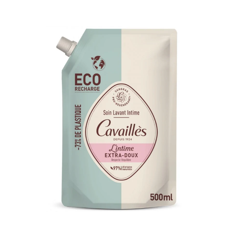 RC ECO RECHARGE 500 ML RC SOIN NATUREL TOILETTE INTIME EXTRA DOUX 7171