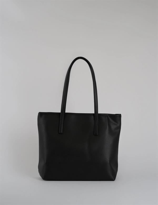 <tc>Roger Sac à main Noir à fermeture éclair</tc>