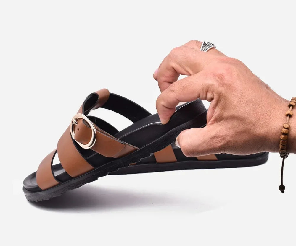 Sandales Femmes Médicales en cuir – op243