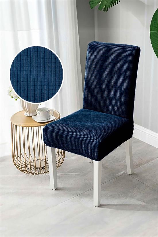 Housse de Chaise Extensible en Lycra – Protection Lavable avec Élastique Ajustable