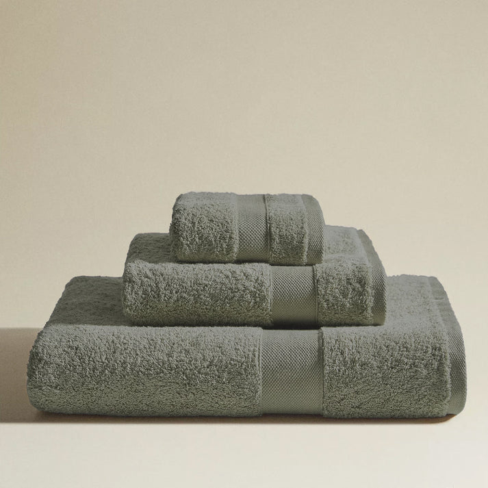 Pack serviette de bain - 3 pièces 100% coton Maison good and well