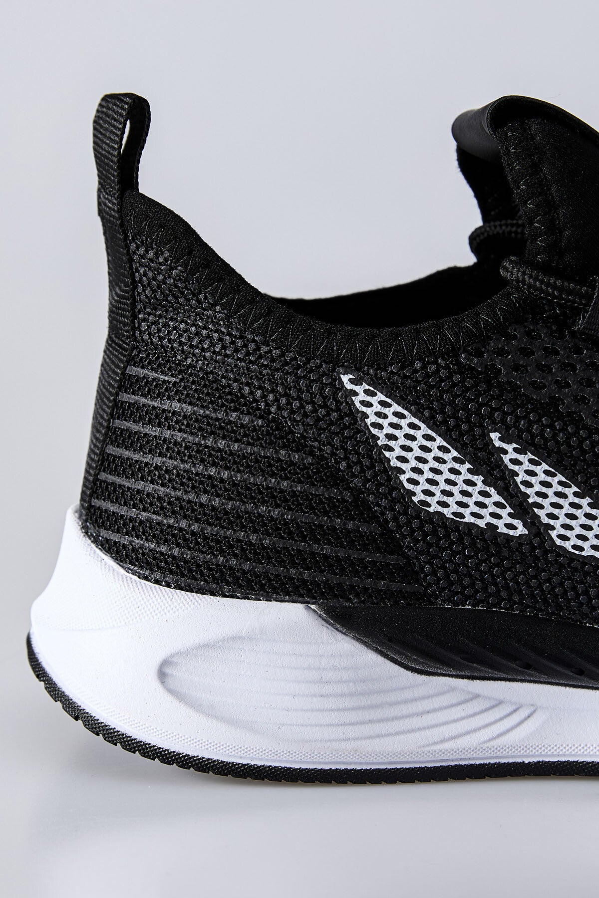 yüksek tabanli bağcikli fileli nefes alan erkek spor ayakkabi - 89130 - Justyol