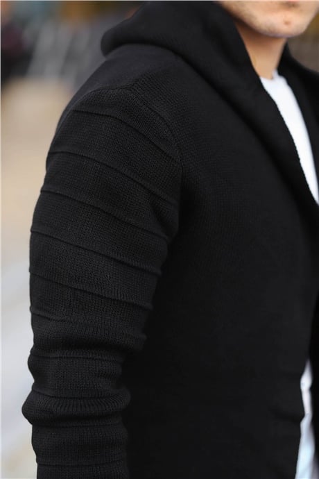 Poncho cardigan à manches décorées pour homme - Justyol