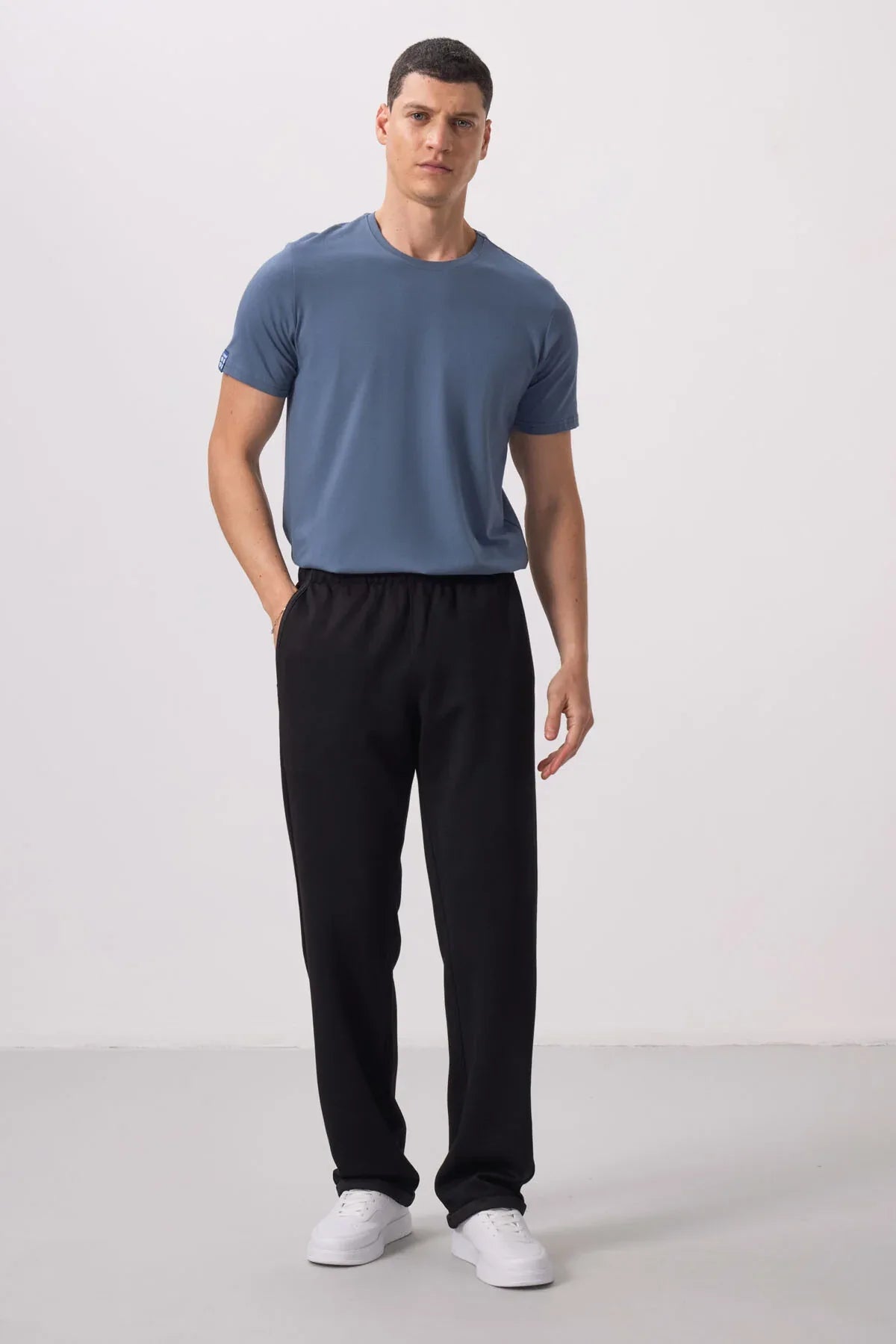 pantalon palazzo homme texture confortable- 82164 - Justyol