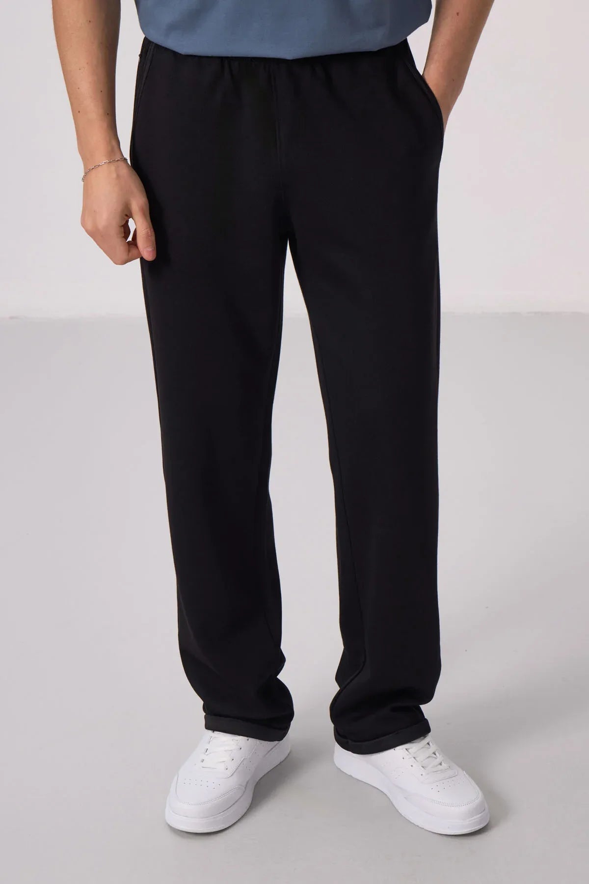pantalon palazzo homme texture confortable- 82164 - Justyol