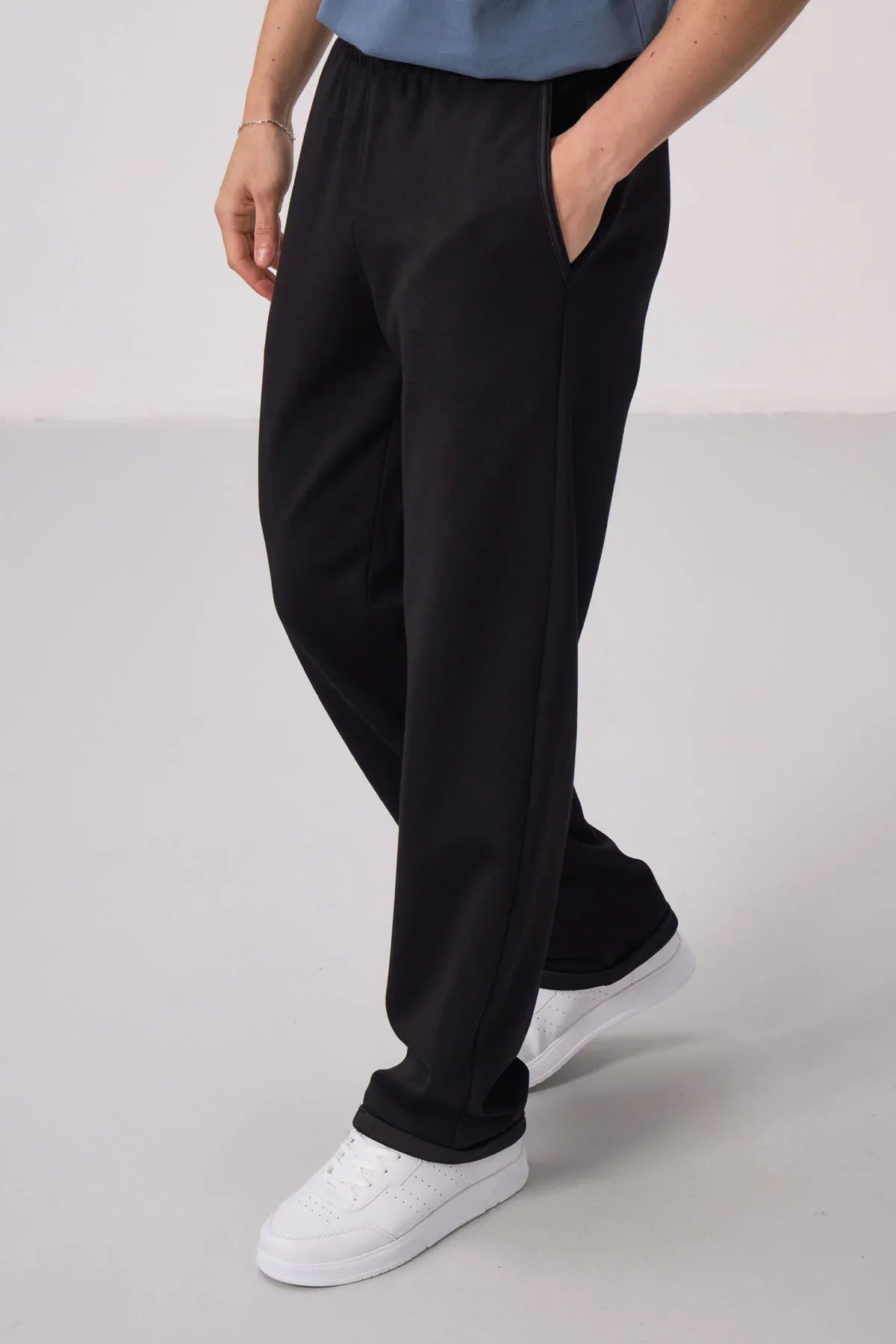 pantalon palazzo homme texture confortable- 82164 - Justyol