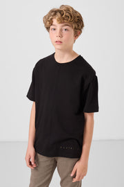 T-shirt Oversize Garçon en Coton Doux - 11297