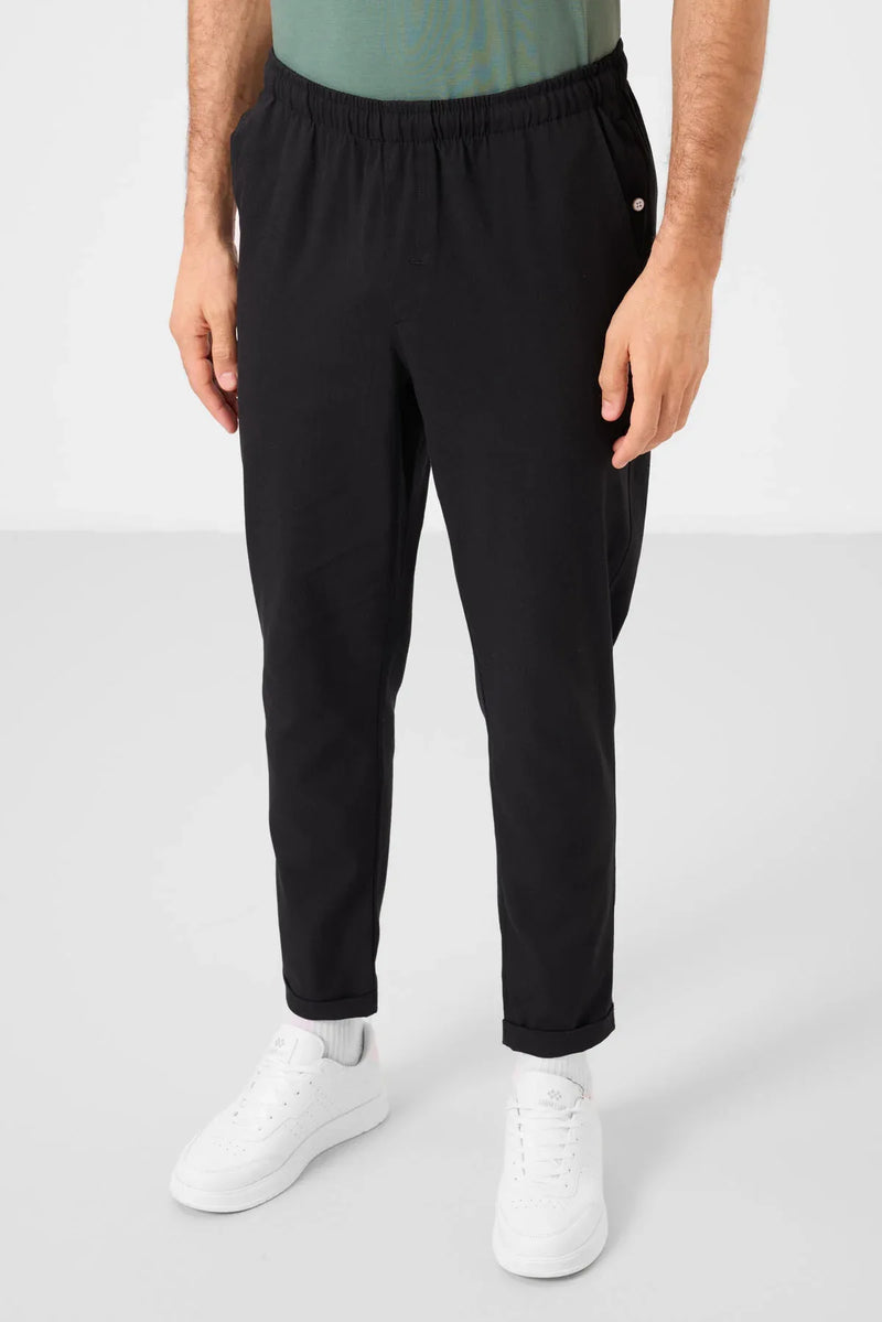 pantalon chino homme léger extensible coupe standard- 82178