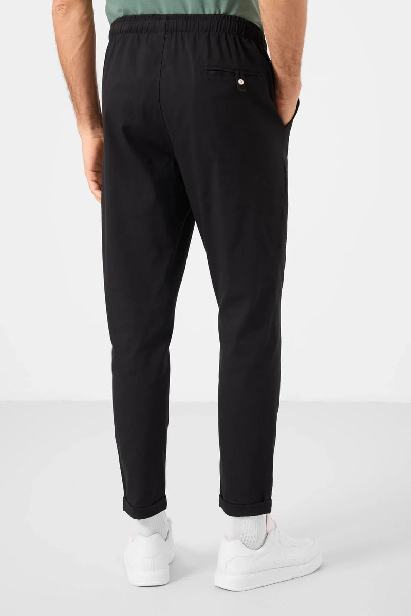 pantalon chino homme léger extensible coupe standard- 82178