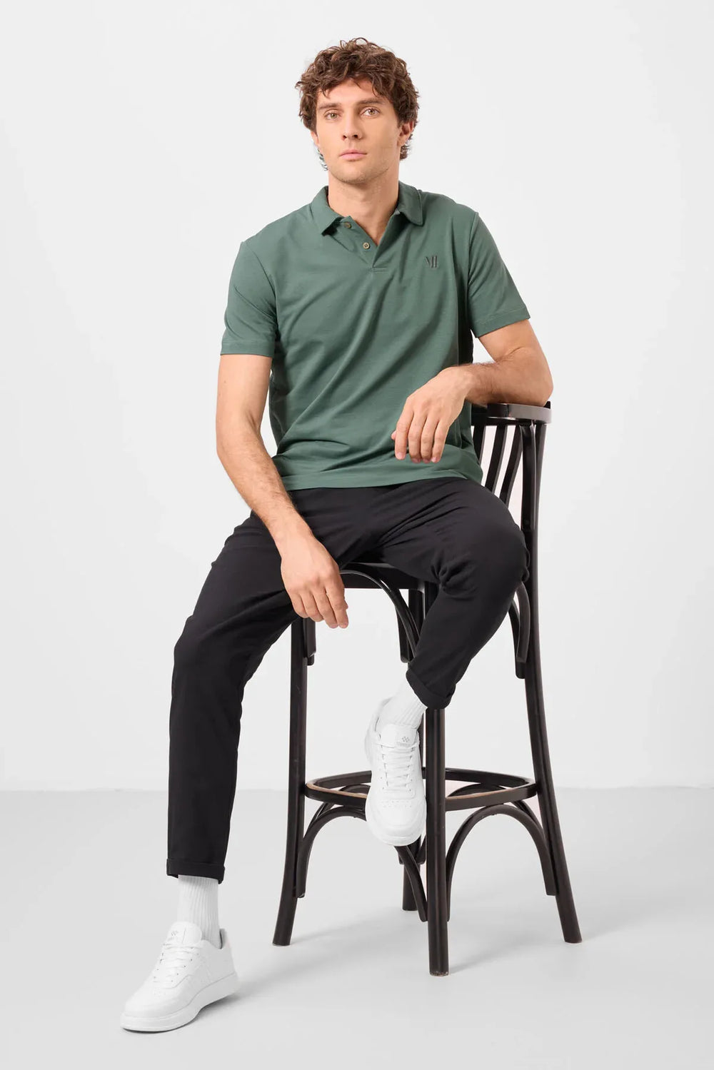 pantalon chino homme léger extensible coupe standard- 82178