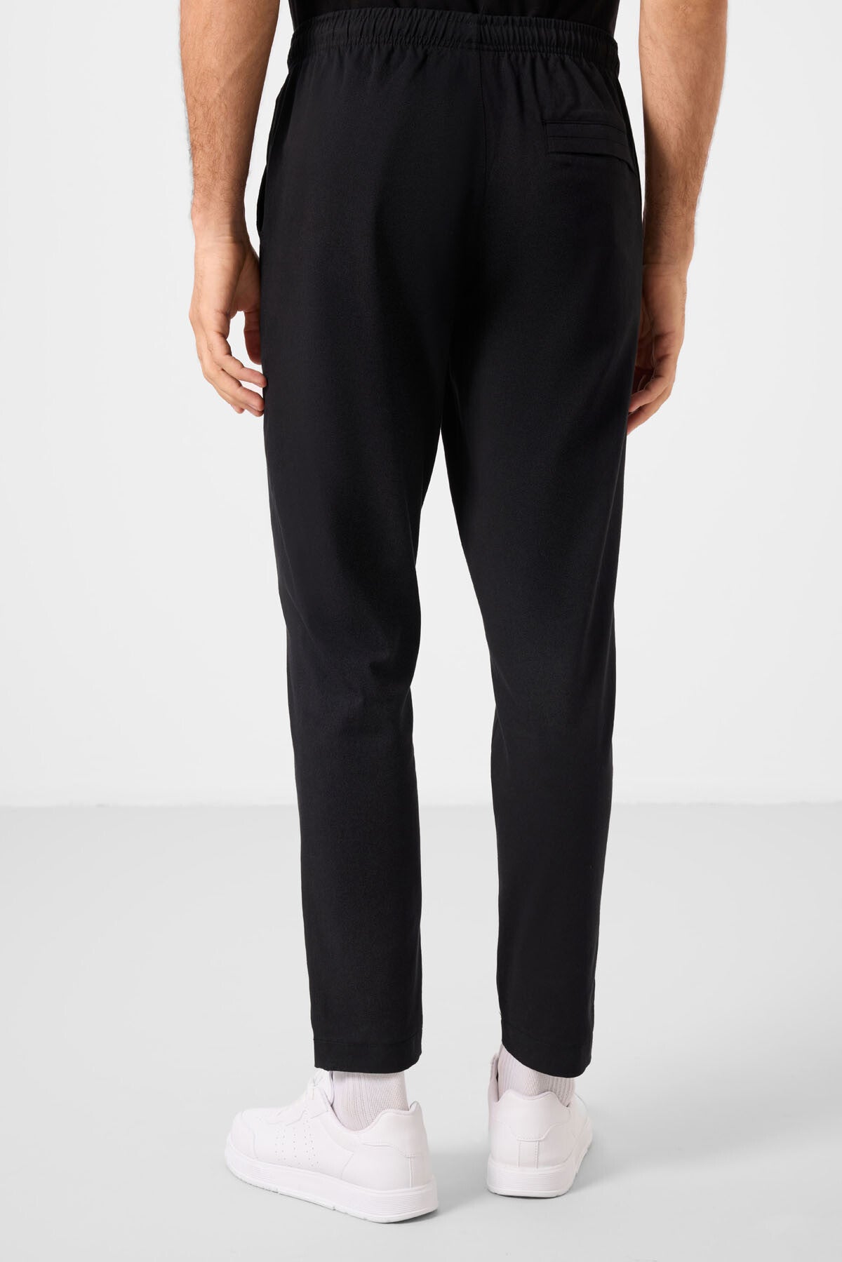 standart fit dokuma hafif esnek chino erkek pantolon - 82180 - Justyol