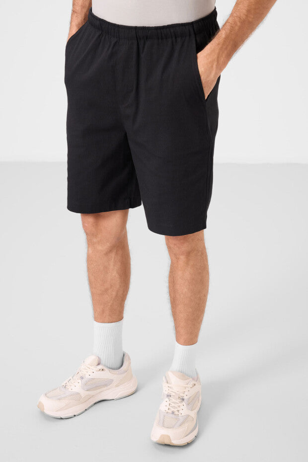 Short chino homme léger et extensible – coupe standard moderne - 81291