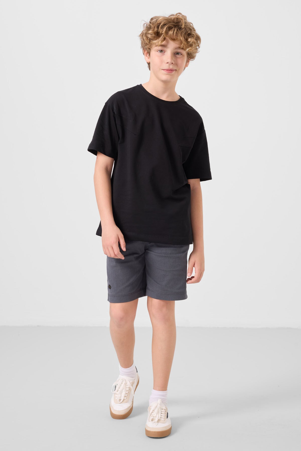 Ensemble Garçon Oversize 2 Pièces – T-shirt & Short - 11277