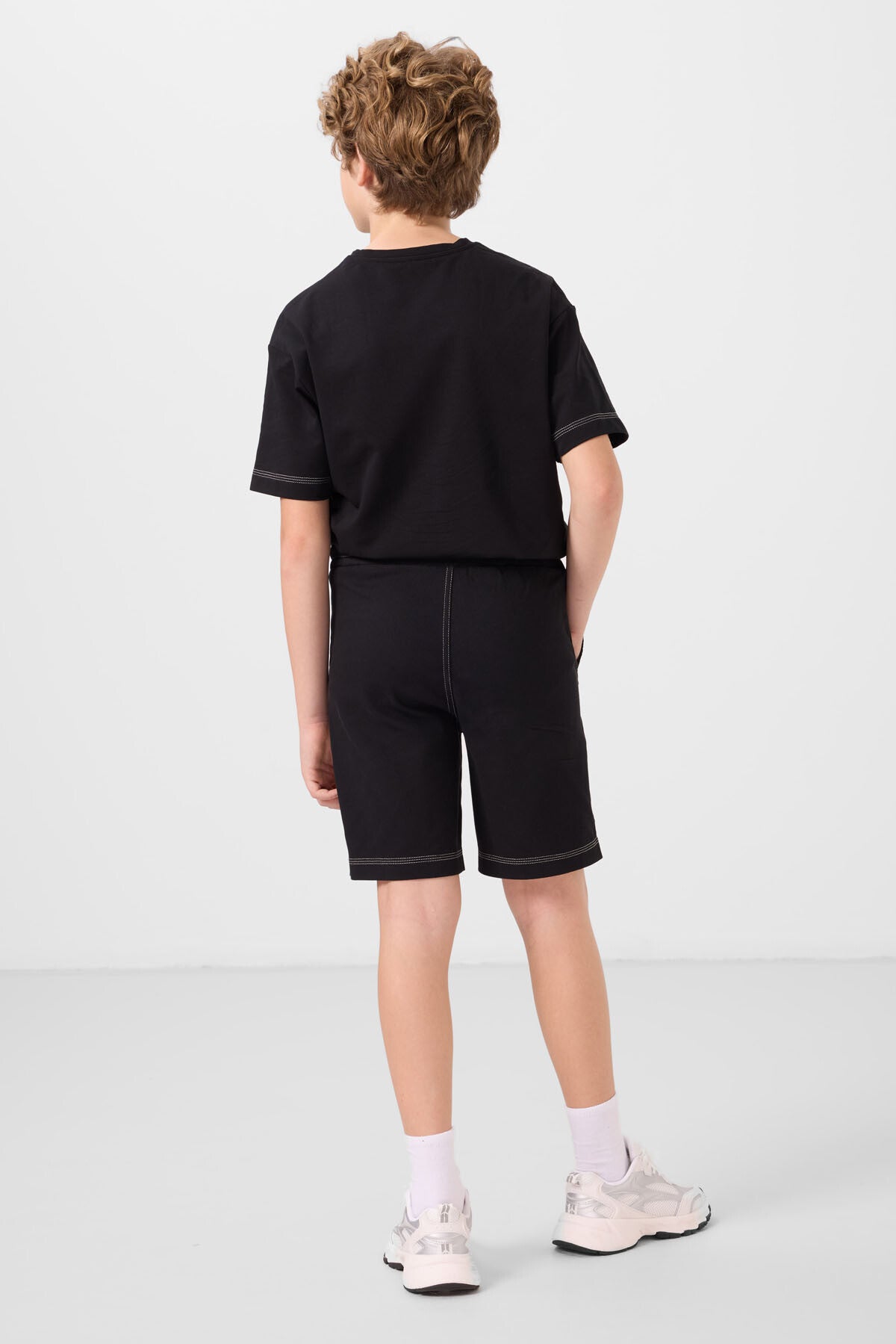 Ensemble Garçon Oversize 2 Pièces – T-shirt & Short - 11279