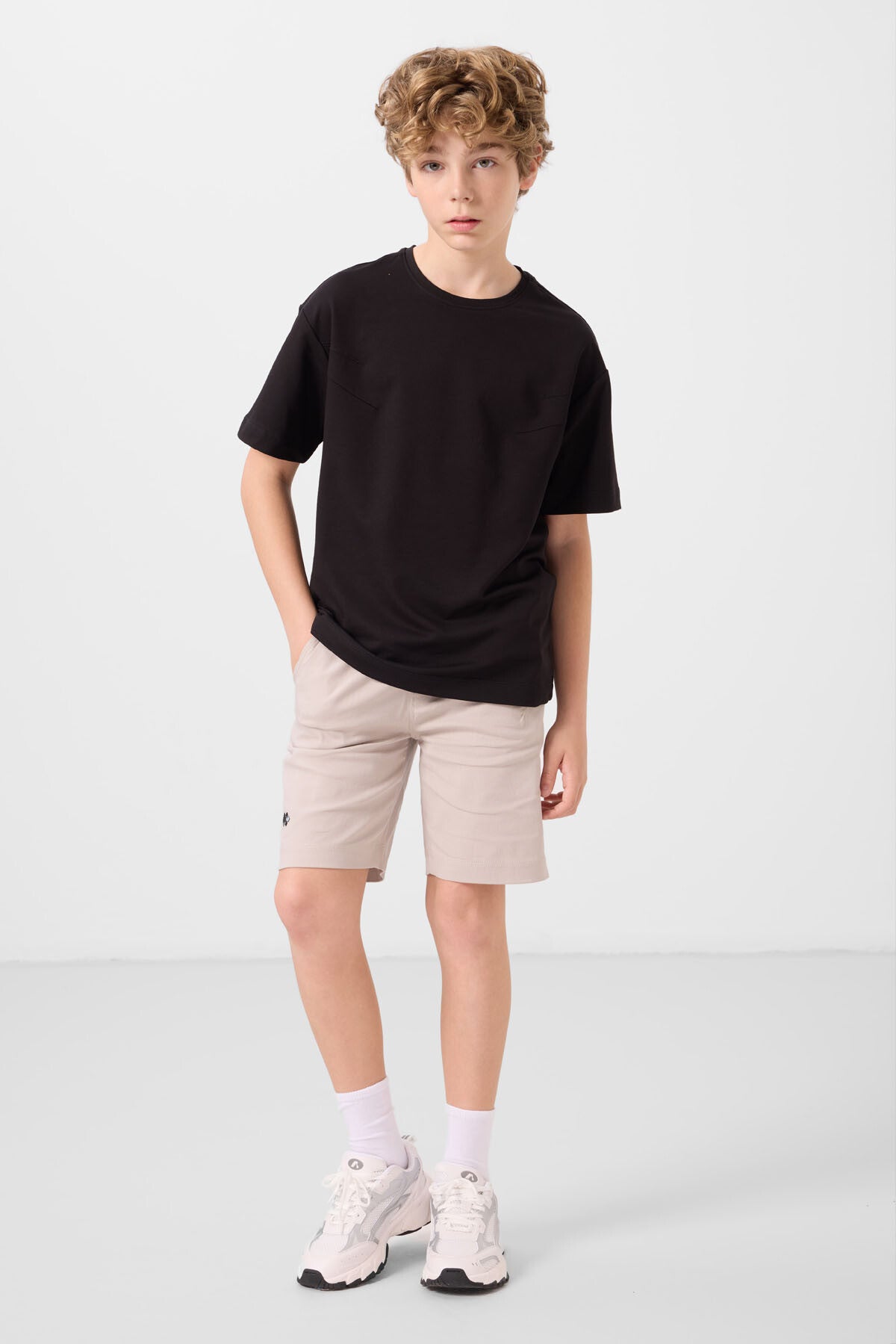 Ensemble Garçon Oversize 2 Pièces – T-shirt & Short - 11277