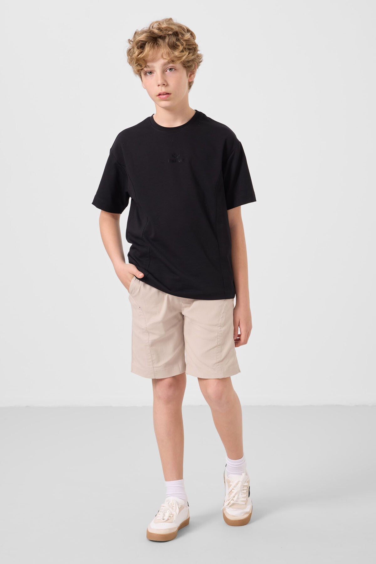 Ensemble Garçon Oversize 2 Pièces – T-shirt & Short - 11276