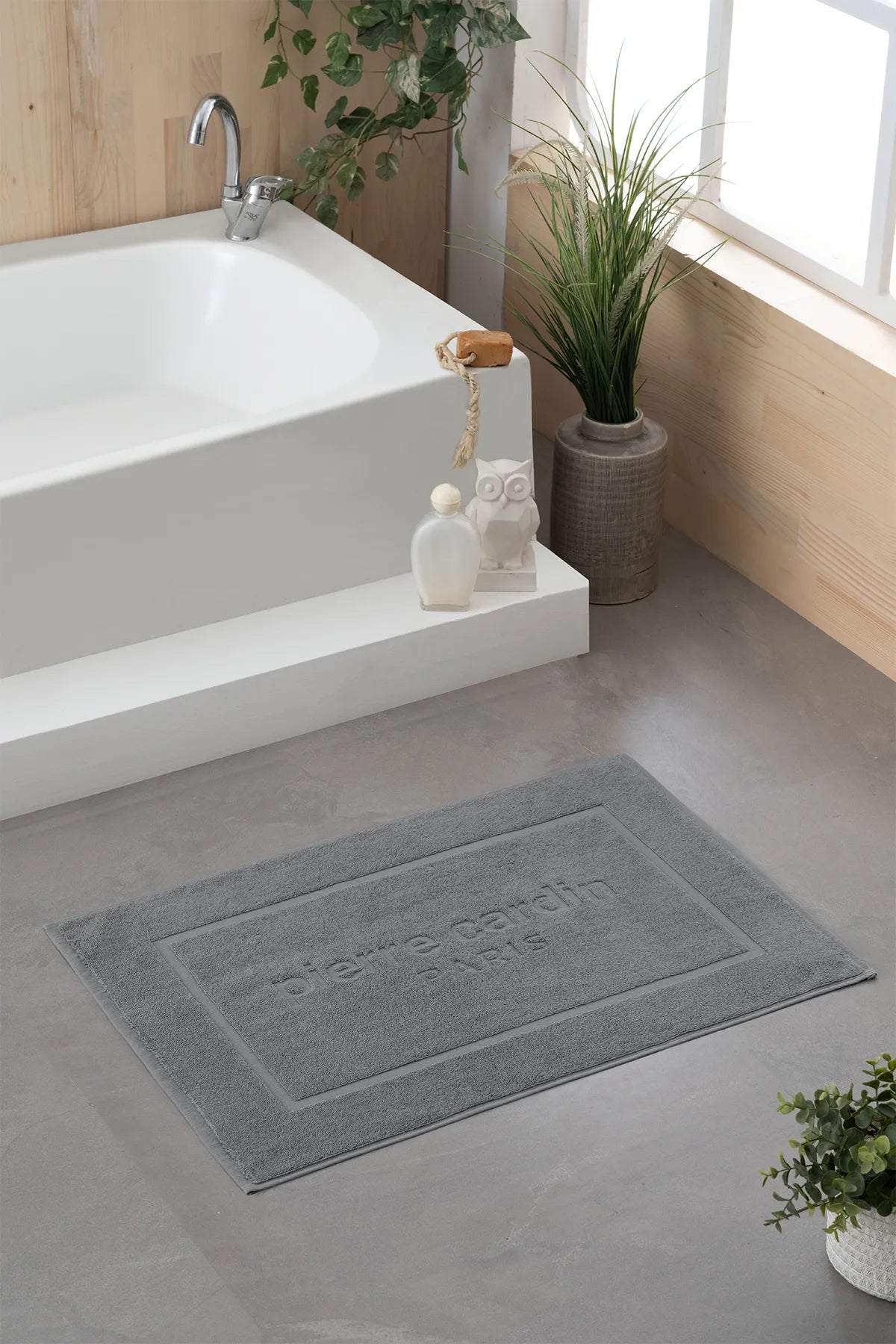 Pierre Cardin 4'lü Soft Ayak Havlusu Logo Pierre Cardin