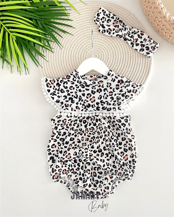 sophia spring bandanali romper set - dry - Justyol