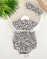 sophia spring bandanali romper set - dry - Justyol